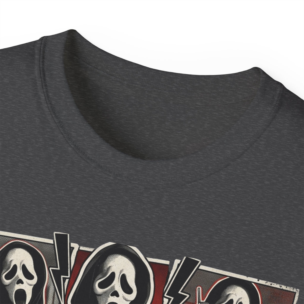 Scream Movie Graphic Tee — “no you hang up first” Horror Fan T-Shirt