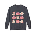 Cute Pink Pumpkin Ghost Sweatshirt