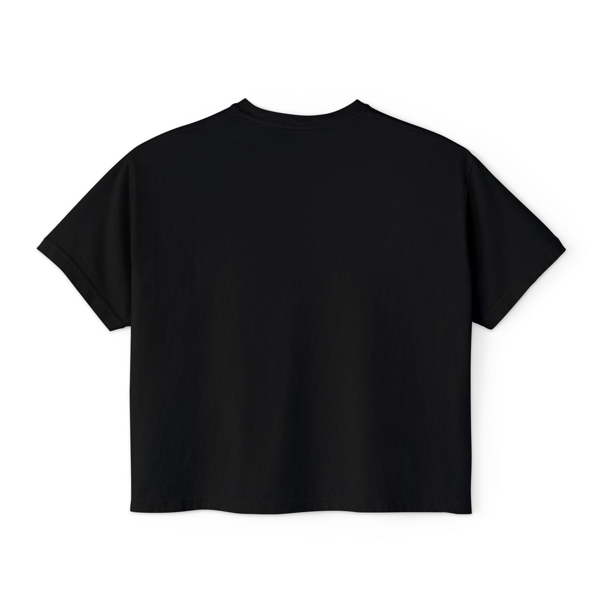 Fall Goose Boxy Tee — Cute Pumpkin Latte Graphic Women's Shirt