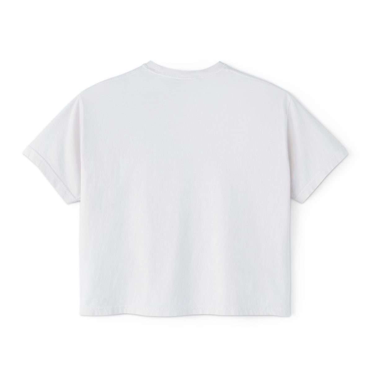 Fall Goose Boxy Tee — Cute Pumpkin Latte Graphic Women's Shirt