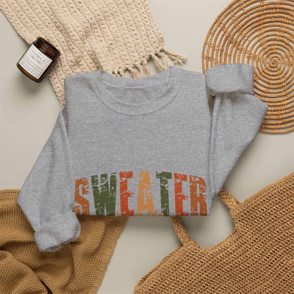 Sweater Weather Fall Crewneck Sweatshirt