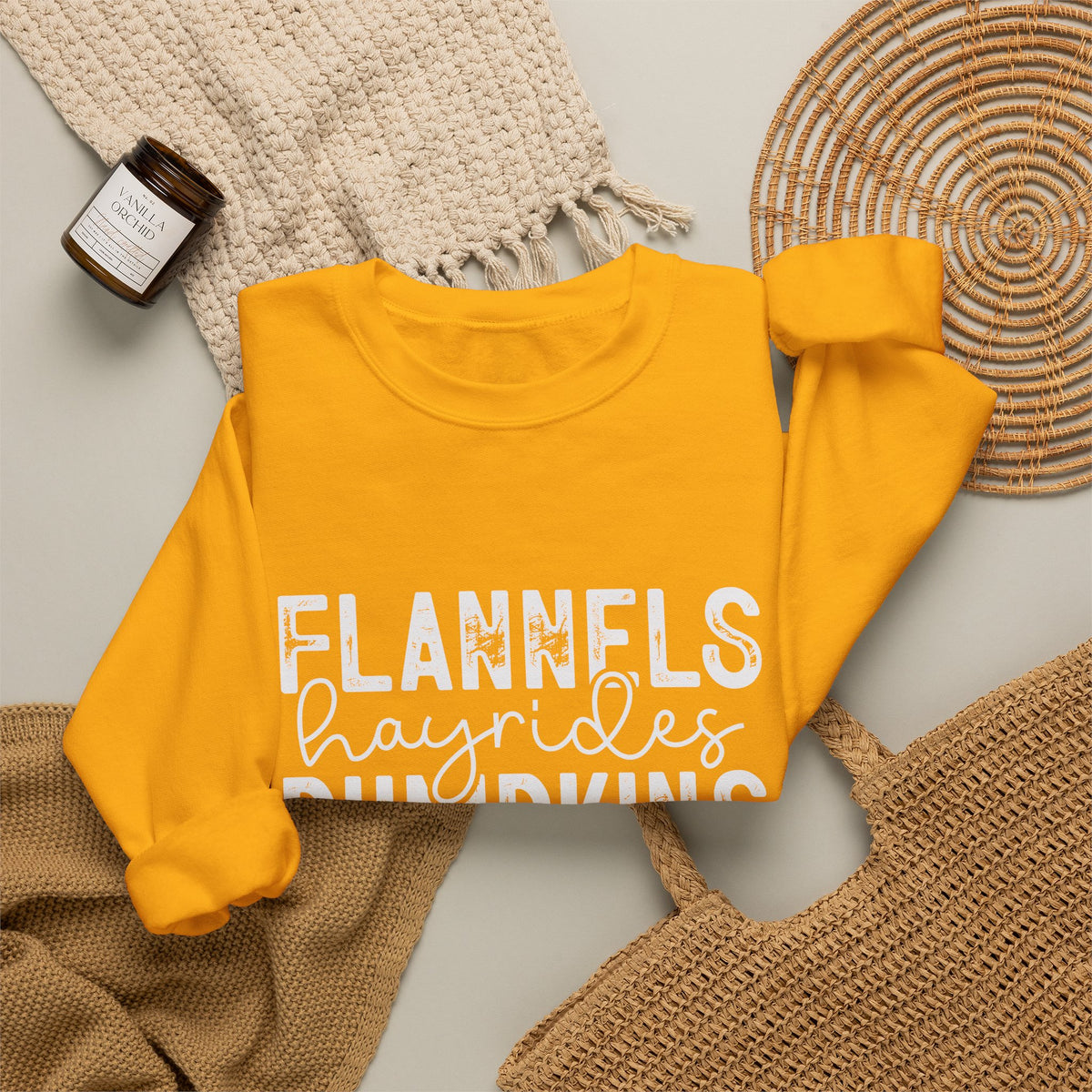 Fall vibes- Crewneck Sweatshirt