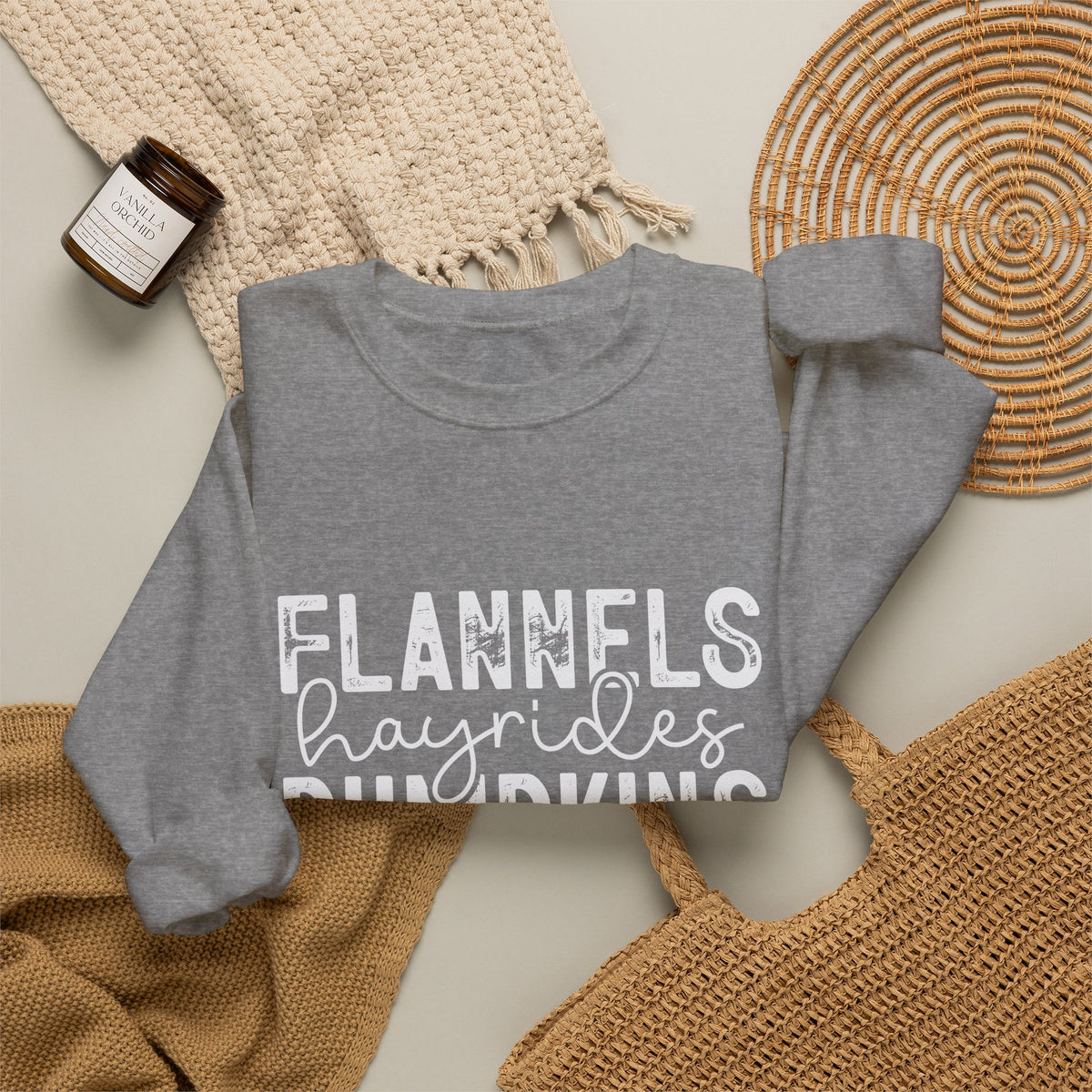 Fall vibes- Crewneck Sweatshirt