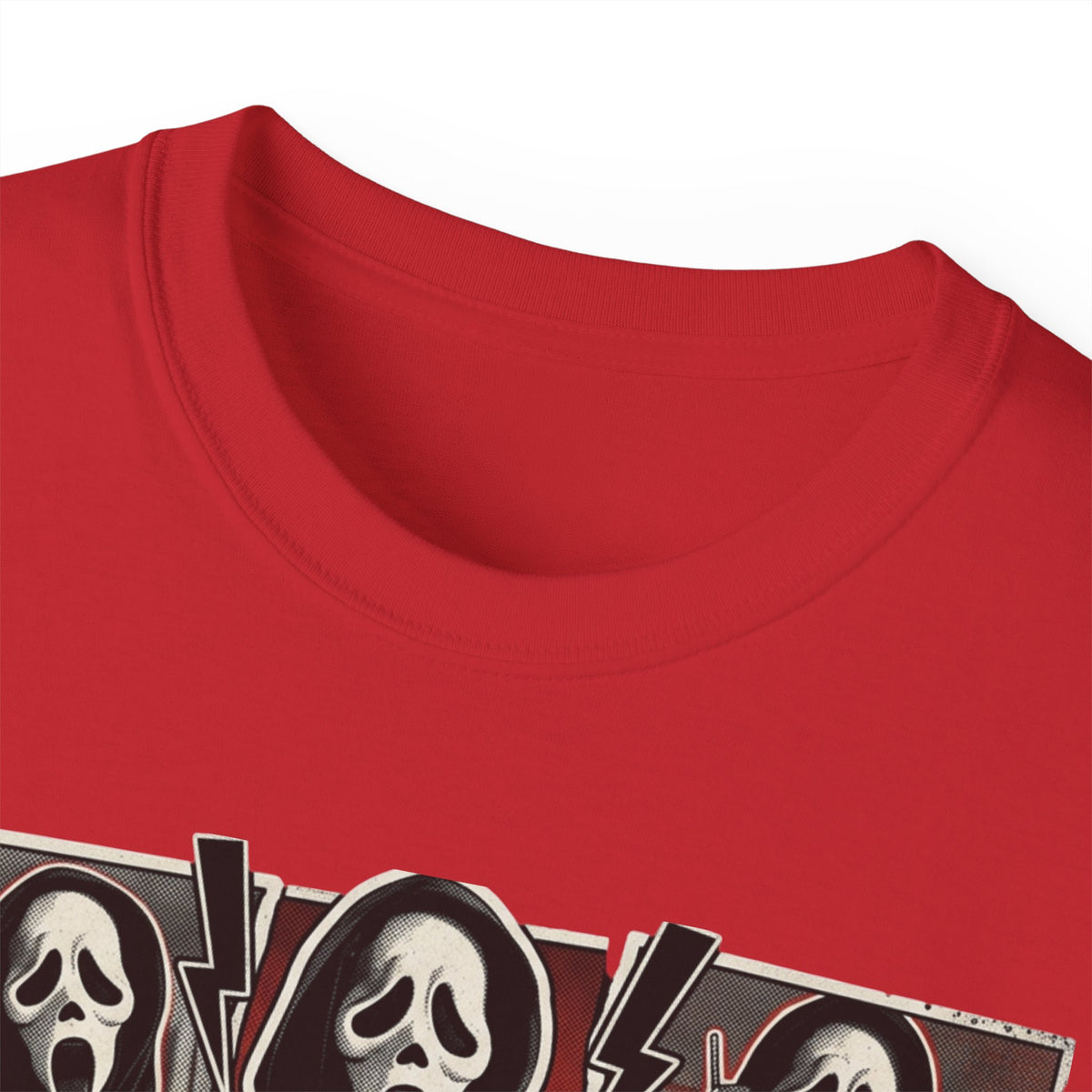 Scream Movie Graphic Tee — “no you hang up first” Horror Fan T-Shirt