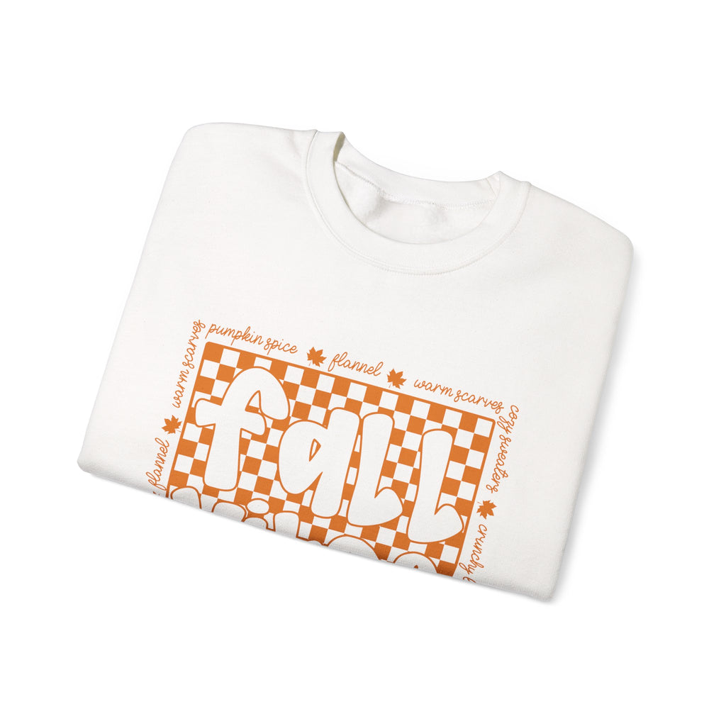Fall Vibes Unisex Heavy Blend™ Crewneck Sweatshirt