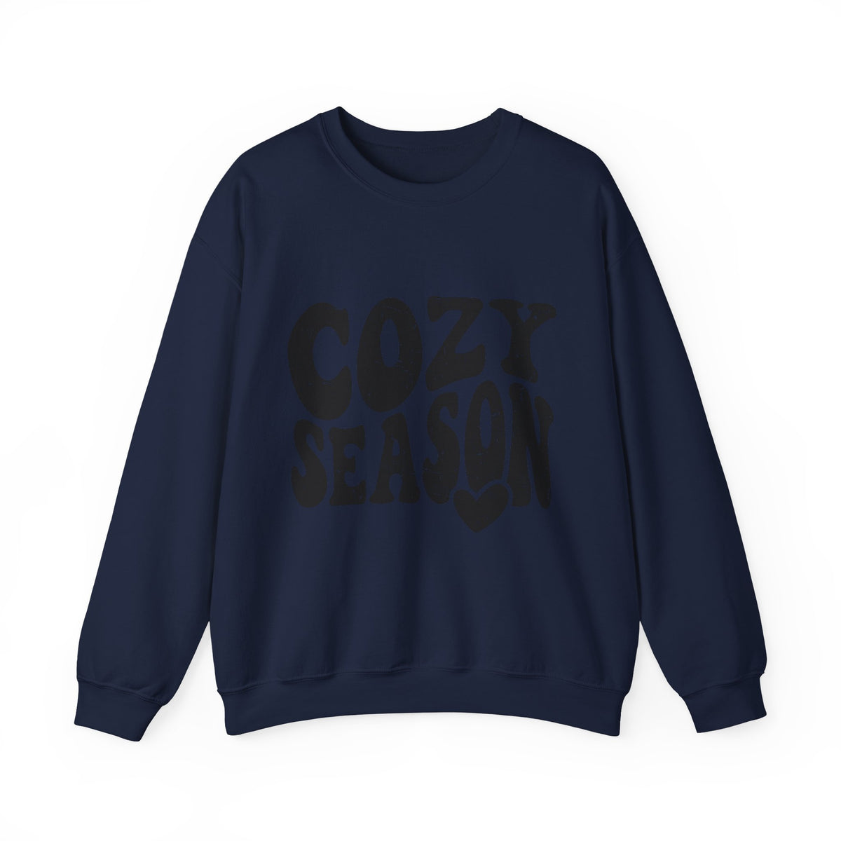 Cozy Season Crewneck Sweatshirt — "Cozy Season" Retro Graphic Pullover