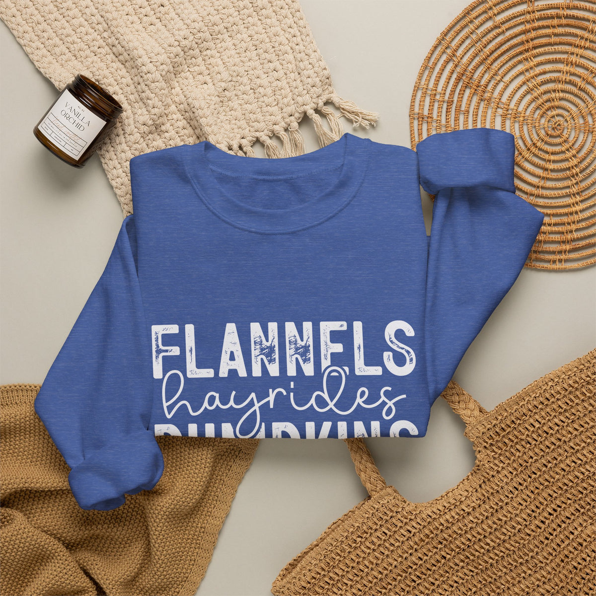 Fall vibes- Crewneck Sweatshirt