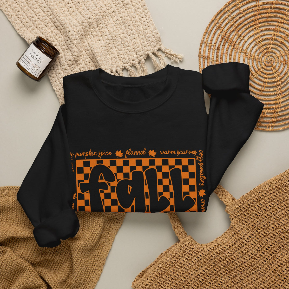 Fall Vibes Unisex Heavy Blend™ Crewneck Sweatshirt