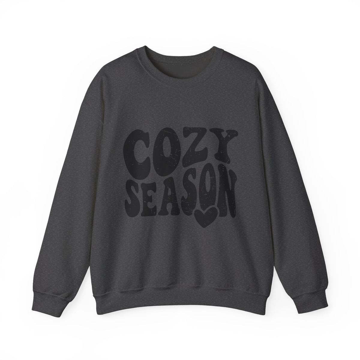 Cozy Season Crewneck Sweatshirt — "Cozy Season" Retro Graphic Pullover
