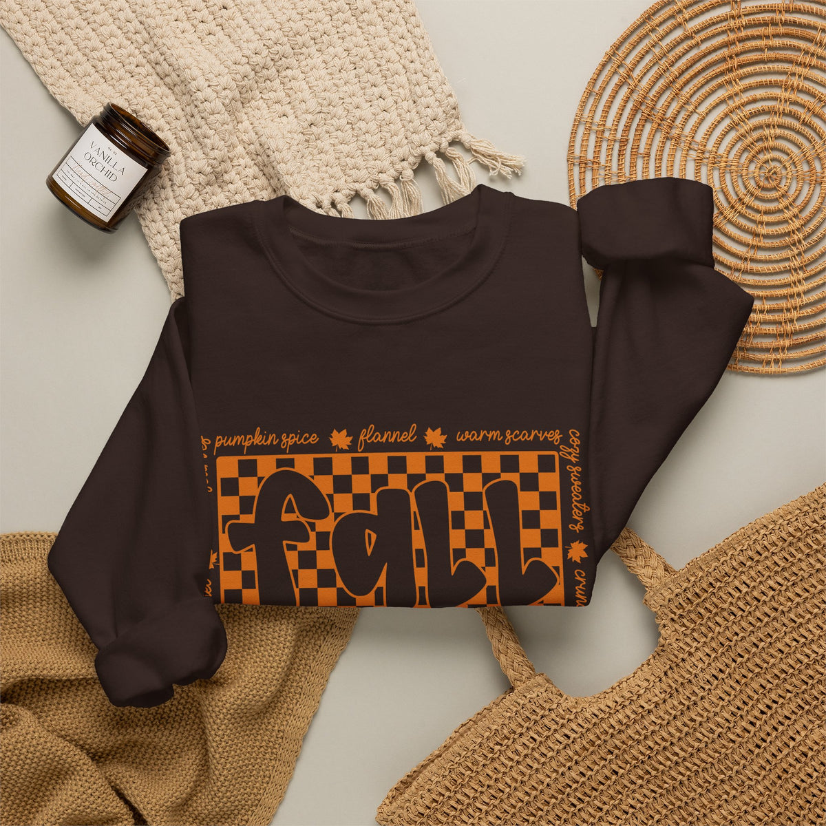 Fall Vibes Unisex Heavy Blend™ Crewneck Sweatshirt