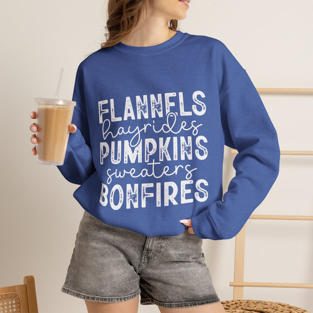 Fall vibes- Crewneck Sweatshirt