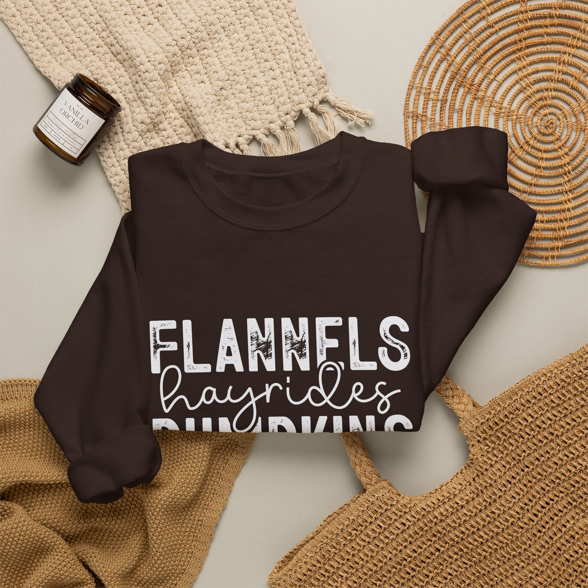 Fall vibes- Crewneck Sweatshirt