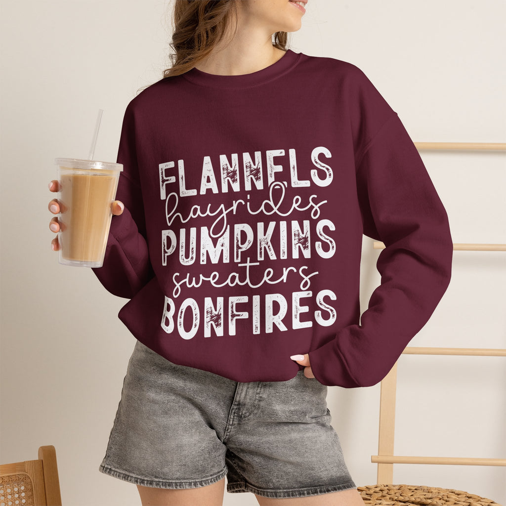 Fall vibes- Crewneck Sweatshirt