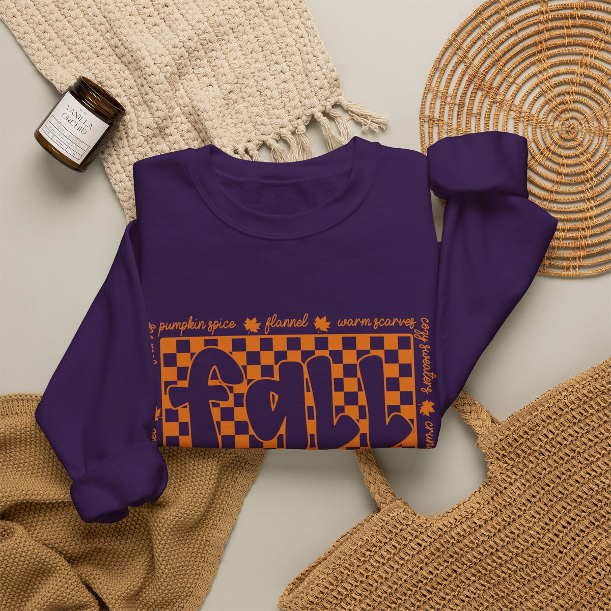 Fall Vibes Unisex Heavy Blend™ Crewneck Sweatshirt