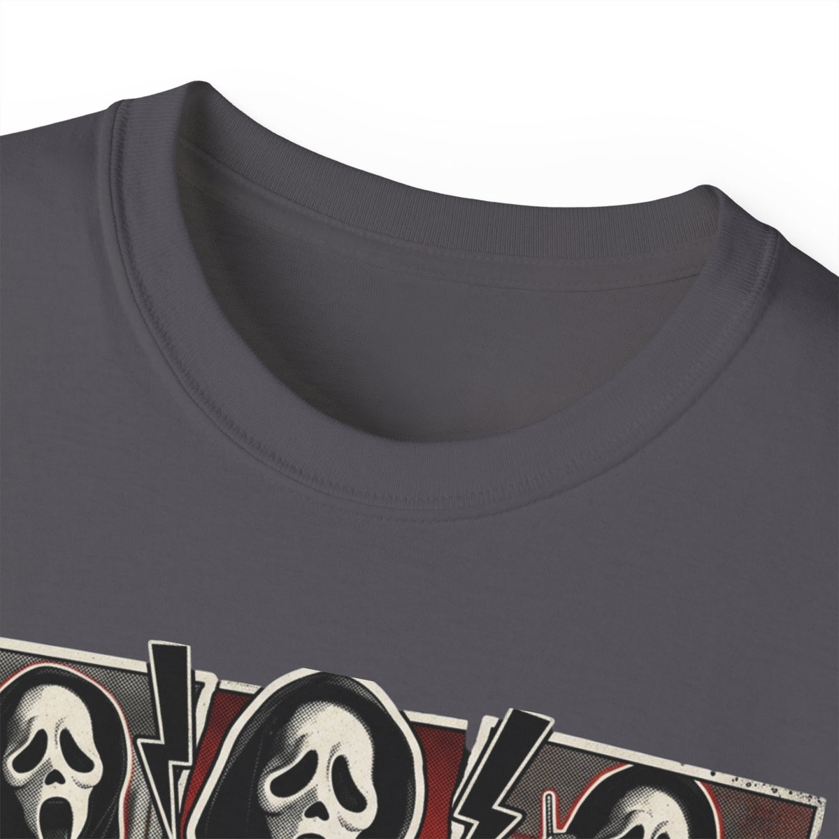 Scream Movie Graphic Tee — “no you hang up first” Horror Fan T-Shirt