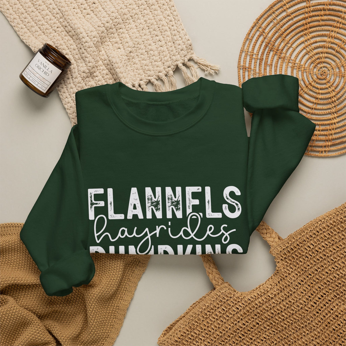 Fall vibes- Crewneck Sweatshirt