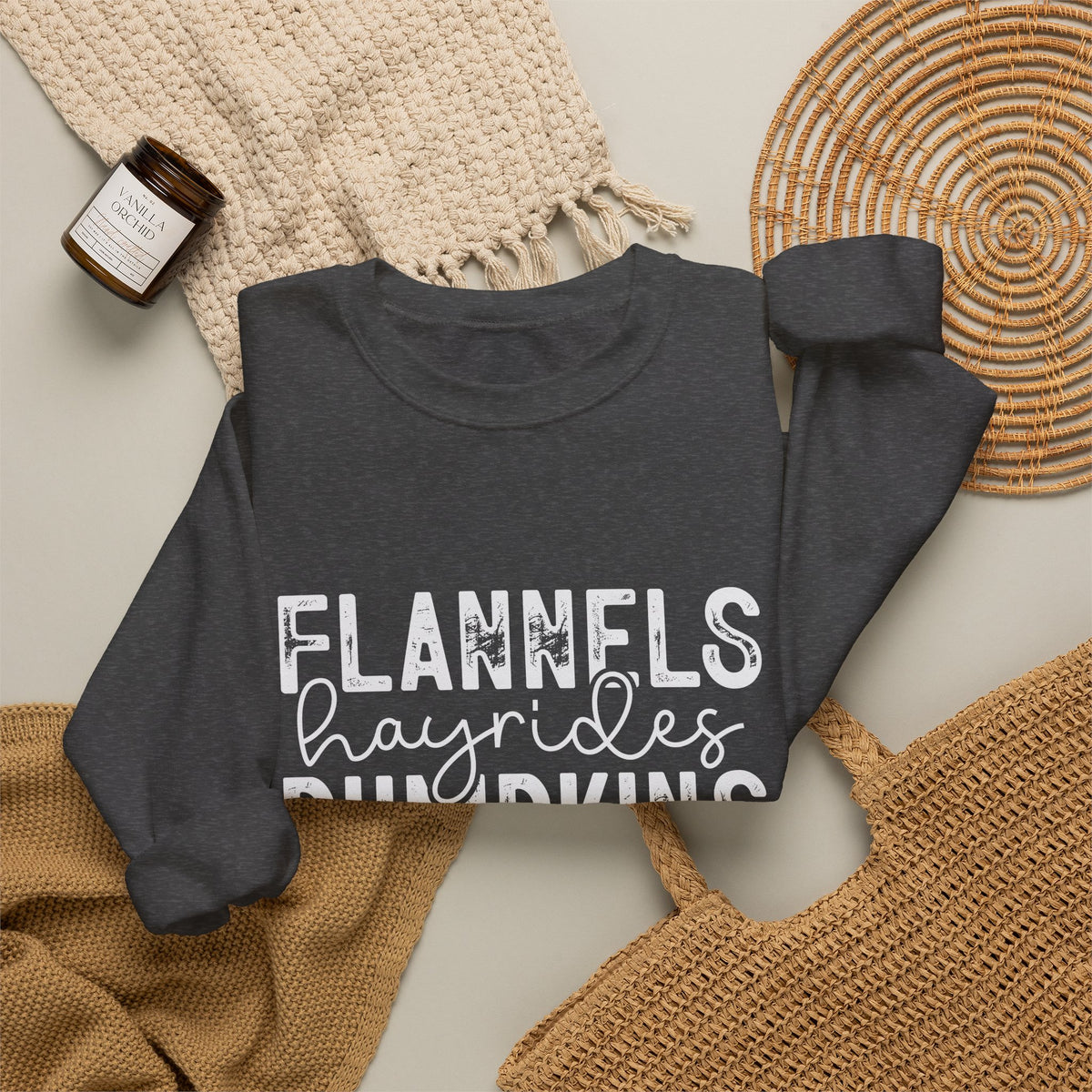 Fall vibes- Crewneck Sweatshirt